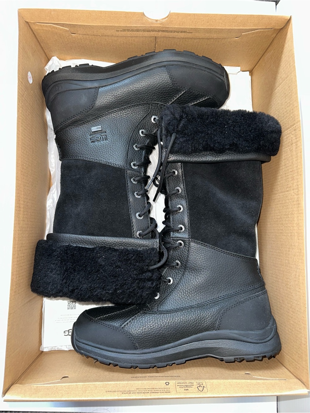 UGG Women’s Adirondack III Tall Boots – Brand New, Never Worn